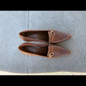 Franco Sarto Pointed Heel Pump with buckle 7.5